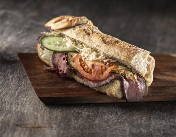 Sandwich m. lyst baguette